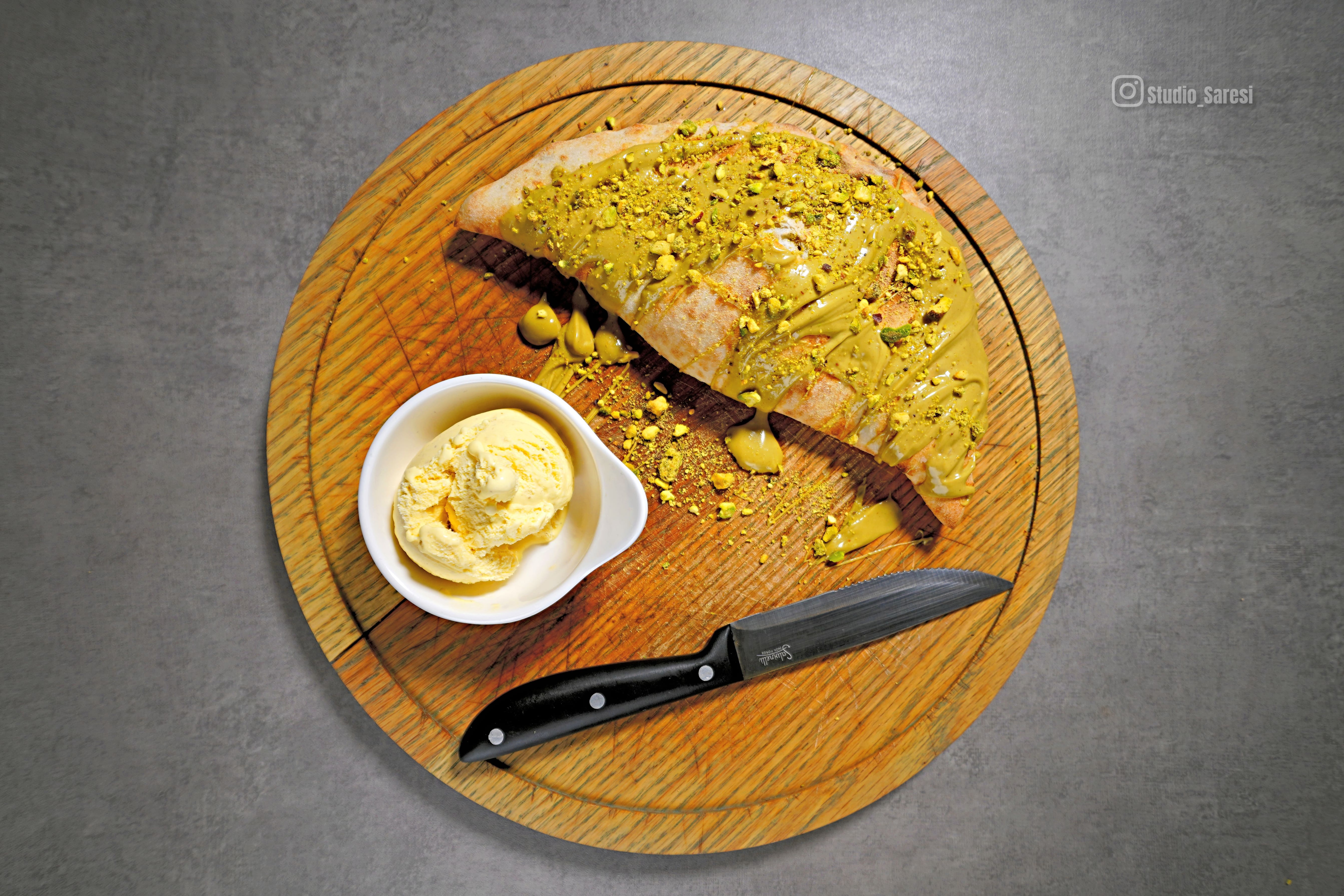 Pistacchio Calzone