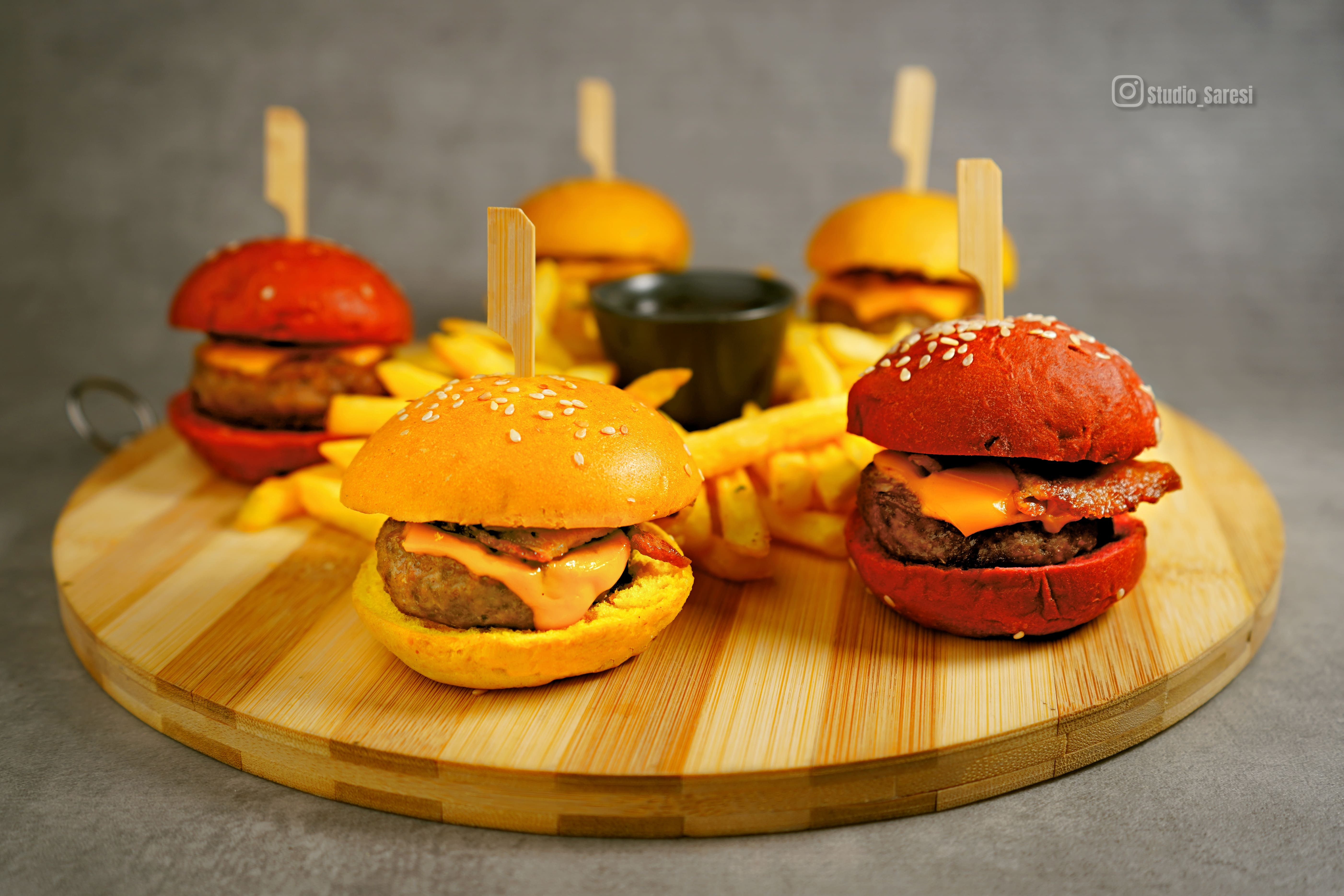 Mini Burgers 5 Pieces